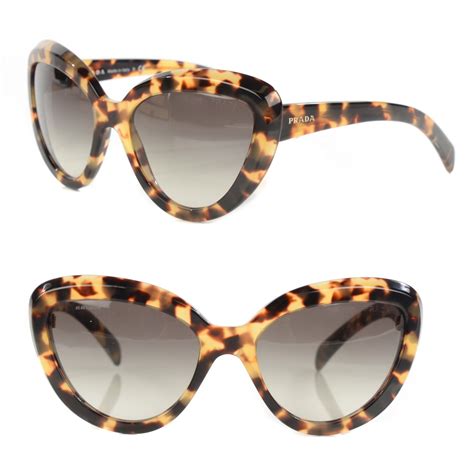 prada sunglasses tortoise red|Prada cat eye tortoiseshell glasses.